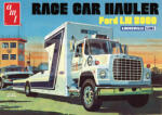 AMT FORD LN 8000 RACE CAR HAULER 1: 25 autó makett AMT1316