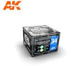 AK Interactive - REAL COLORS LUFTWAFFE LATE WW2 COLORS - festékszett RCS034