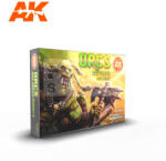AK Interactive ORCS AND GREEN MODELS festék szett AK11600