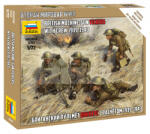 Zvezda British Machine Gun w/crew 39-42 makett 1: 72 (6167Z)