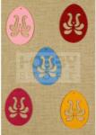 Pentacolor Kft Filcfigura - Tojás tulipános - magyar A mintával (5 db/cs) 27347