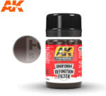 AK Interactive AK-Interactive UNIFORM DEFINITION FILTER DARK BROWN GLAZE 35 ml AK3019