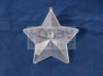 Pentacolor Kft Átlátszó műanyag csillag 10 cm-es 33356