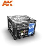 AK Interactive - REAL COLORS WW2 FINNISH AIRFORCE COLORS - festékszett RCS069