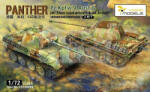 Vespid Models Pz. Kpfw. V ‘Panther’Ausf. G (w/ Steel road wheels & AA Armor) makett 1: 72 (VS720009)