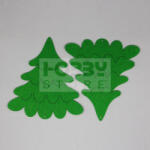 Pentacolor Kft Filcfigura - Fenyő nagy 2 db/csomag (Ablakdísz készítéshez) 29226