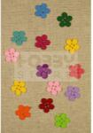 Pentacolor Kft Filcfigura - Virág gomb a. filcfigura /2, 5 cm/ (14 db/cs) 27477