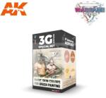 AK Interactive WARGAME COLOR SET- BASIC SKIN COLORS festék szett AK1075