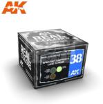 AK Interactive - REAL COLORS RAF TEMPERATE LAND SCHEME - festékszett RCS038