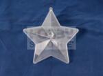 Pentacolor Kft Átlátszó műanyag csillag 16 cm-es 33357