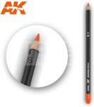 AK Interactive AK-Interactive Weathering Pencil - VIVID ORANGE - Élénk narancs színű akvarell ceruza - AK10015