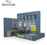 Abteilung 502 - LEATHER & INTENSE SHADOW COLORS - sűrű akrilfesték szett 6X20ml ABT1165