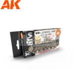 AK Interactive AK-Interactive WWII JAPANESE ARMY AFV COLORS - festékszett AK11774