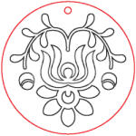 Pentacolor Kft Fafigura, 6 db/csomag - füli alap 297 - 23058