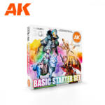 AK Interactive AK-Interactive BASIC STARTER SET - 14 COLORS SELECTED BY JOSEDAVINCI - festékszett AK11775