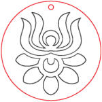 Pentacolor Kft Fafigura, 6 db/csomag - füli alap 291 - 23052