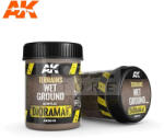 AK Interactive AK-Interactive TERRAINS WET GROUND (Nedves talaj textúra) 250 ml AK8016