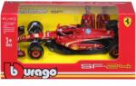 Bburago Bburago: Ferrari SF24 F1 mașină de curse model din metal, scară 1/43 (368440-01688)
