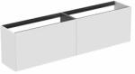 Ideal Standard Dulap baza suspendat Ideal Standard Atelier Conca 2 sertare 200 cm alb mat (T3999Y1)