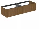 Ideal Standard Dulap baza suspendat Ideal Standard Atelier Conca finisaj nuc inchis 2 sertare 160 cm (T3984Y5)