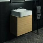Ideal Standard Dulap baza suspendat Ideal Standard Atelier Conca 2 sertare 60 cm finisaj stejar deschis (T4354Y6)