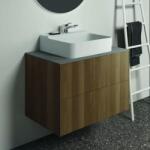 Ideal Standard Blat ceramic pentru lavoar Ideal Standard Atelier Conca 80 cm finisaj gri deschis (T3970DI)
