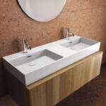 Ideal Standard Dulap baza suspendat Ideal Standard Atelier Conca finisaj nuc inchis 1 sertar si blat cu decupaj central 120 cm (T3931Y5)
