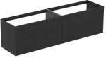 Ideal Standard Dulap baza suspendat Ideal Standard Atelier Conca finisaj stejar inchis 4 sertare 200 cm (T3993Y4)
