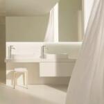 Ideal Standard Blat pentru lavoar Ideal Standard Atelier Conca fara decupaj alb mat 200 cm (T4000Y1)