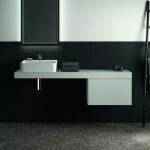 Ideal Standard Dulap baza suspendat Ideal Standard Atelier Conca alb mat 1 sertar 60 cm (T3982Y1)