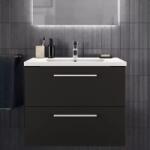 Ideal Standard Dulap baza suspendat Ideal Standard i. life B gri carbon mat 2 sertare 80 cm (T5272NV)