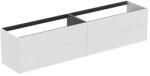 Ideal Standard Dulap baza suspendat Ideal Standard Atelier Conca alb mat 4 sertare 240 cm (T4336Y1)