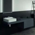Ideal Standard Blat pentru lavoar Ideal Standard Atelier Conca fara decupaj antracit mat 180 cm (T3954Y2)