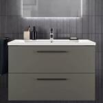 Ideal Standard Dulap baza suspendat Ideal Standard i. life B gri quartz mat 2 sertare 100 cm (T5276NG)