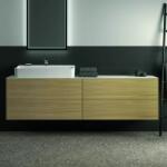 Ideal Standard Dulap baza suspendat Ideal Standard Atelier Conca finisaj stejar deschis 4 sertare 200 cm (T3993Y6)