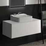 Ideal Standard Dulap baza suspendat Ideal Standard Atelier Conca alb mat 1 sertar si blat cu decupaj central 100 cm (T3930Y1)