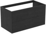 Ideal Standard Dulap baza suspendat Ideal Standard Atelier Conca finisaj stejar inchis 2 sertare 100 cm (T4357Y4)