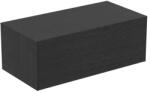Ideal Standard Dulap baza suspendat Ideal Standard Atelier Conca finisaj stejar inchis 1 sertar cu blat 100 cm (T4313Y4)