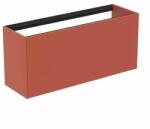 Ideal Standard Dulap baza suspendat Ideal Standard Atelier Conca 1 sertar 120 rosu - oranj mat (T3939Y3)