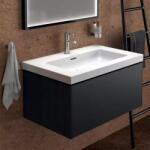 Ideal Standard Dulap baza suspendat Ideal Standard Atelier Conca 1 sertar finisaj stejar inchis 80 cm (T4578Y4)