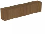 Ideal Standard Dulap baza suspendat Ideal Standard Atelier Conca 2 sertare cu blat 240 cm finisaj nuc inchis (T4341Y5)
