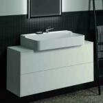 Ideal Standard Dulap baza suspendat Ideal Standard Atelier Conca 2 sertare si blat cu decupaj central 120 cm alb mat (T3949Y1)