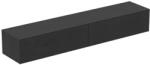 Ideal Standard Dulap baza suspendat Ideal Standard Atelier Conca finisaj stejar inchis 2 sertare cu blat 240 cm (T4335Y4)