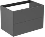 Ideal Standard Dulap baza suspendat Ideal Standard Atelier Conca antracit mat 2 sertare 80 cm (T4356Y2)