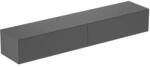 Ideal Standard Dulap baza suspendat Ideal Standard Atelier Conca antracit mat 2 sertare cu blat 240 cm (T4335Y2)