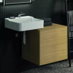 Ideal Standard Dulap baza suspendat Ideal Standard Atelier Conca finisaj stejar deschis 2 sertare cu blat 60 cm (T4321Y6)