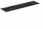 Ideal Standard Blat ceramic pentru lavoar Ideal Standard Atelier Conca 200 cm finisaj negru marmura (T4204DG)