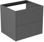 Ideal Standard Dulap baza suspendat Ideal Standard Atelier Conca antracit mat 2 sertare 60 cm (T4355Y2)