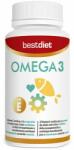 Solgar Supliment Omega 3, Solgar, cu Vitamina E, 60 Capsule Moi