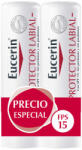 Eucerin Balsam de buze, Eucerin, SPF 15, set 2 bucăți